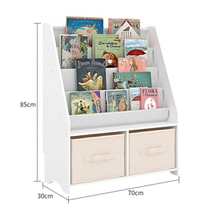Mobili <span class=keywords><strong>Montessori</strong></span> bambini baby room libreria libreria tessuto in legno organizzatore di giocattoli per bambini scaffale per libri - Product Image 6
