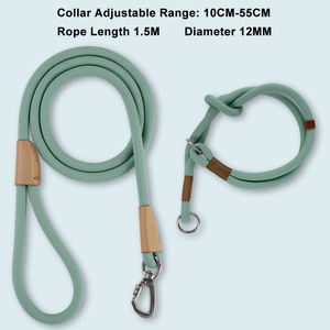 Tali Kekang Anjing Tahan Lama Kualitas Premium Tali Panjat Gunung Memimpin Kerah Anjing Kuat dan Mengarah Menarik Anjing Besar Sedang - Product Image 4