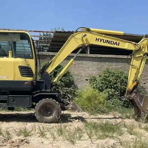 Excavadoras usadas Hyundai 60W-9 con alta calidad y bajo precio Mini excavadora Micro excavadora en Venta caliente - Product Image 4