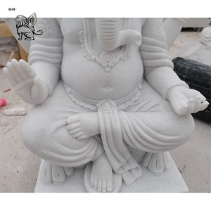 Statues de Bouddha de petites dimensions <span class=keywords><strong>en</strong></span> marbre sculptées à la main, représentant des divinités indiennes, <span class=keywords><strong>statue</strong></span> de Ganesh <span class=keywords><strong>en</strong></span> <span class=keywords><strong>pierre</strong></span>, statues de dieux hindous Ganesh - Product Image 3
