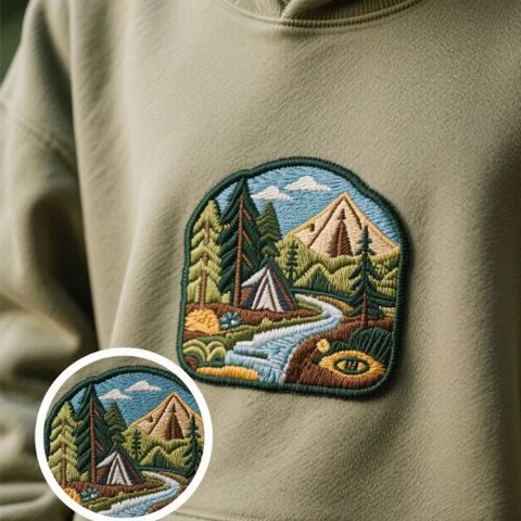 Customizable Embroidered Patch PU Plastic Sew-On Iron-On Embroidery Badge for Apparel & Caps Custom Design for Your Own Hat