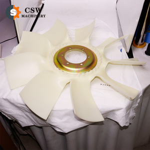 พัดลมระบายความร้อนเครื่องยนต์ R40-8 R210-7สำหรับฮุนได R220-7 R200-7ชิ้นส่วนเครื่องจักรก่อสร้างเครื่องขุด6D107 6D102 - Product Image 3