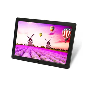 2020 Hot Bán Buôn Số Lượng Lớn 10 Inch Khung Ảnh Kỹ Thuật Số LCD Hình Ảnh Video Máy Nghe Nhạc Xem Với CE RoHs FCC