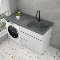 Meuble de salle de bain Offre Spéciale, évier à linge, armoire de Machine à laver étanche