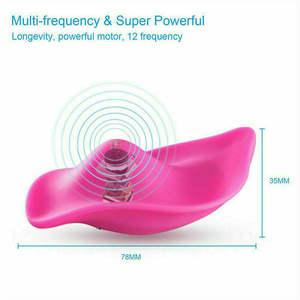 वायरलेस अदृश्य पहनने योग्य जाँघिया महिलाओं थरथानेवाला सेक्स खिलौने - Product Image 3