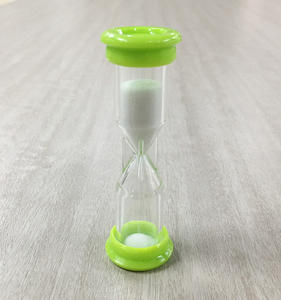 Vente en gros usine Sablier en plastique traditionnel fait main, étanche et incassable, de 1, 3 et 5 minutes, pour enfants, maison et cuisine - Product Image 4