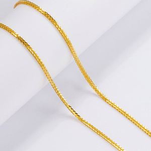 Women's Sterling <b>Silver</b> Necklace Cross Border Multi <b>Top</b>-rated White Label Smooth Inside Edge Gram Weight Per Piece - Product Image 3