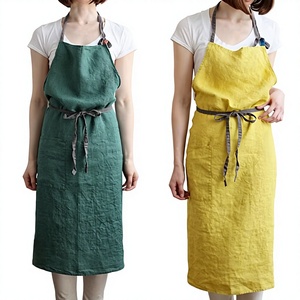 <span class=keywords><strong>Tablier</strong></span> japonais en coton et <span class=keywords><strong>lin</strong></span> le plus vendu, design tendance à nouer pour la cuisine domestique, <span class=keywords><strong>tablier</strong></span> artistique - Product Image 2