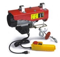 Nuevo Mini Polipasto Eléctrico PA200-PA1200 110V 220V 500kg 1000kg con Cable de Acero, Certificado CE, Motor de Cobre Puro, Control Remoto