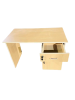 Bureau d'enseignant pas cher, mobilier de bureau scolaire, bureau d'enseignant en bois avec tiroir, double boîte de rangement