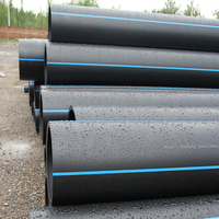 Tuyau d'eau en polyéthylène haute densité (HDPE) SDR11 SDR17 pour l'irrigation et l'alimentation en eau souterraine