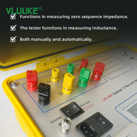 VLUUKE LND-8000 Analizador de Impedancia y Voltaje de Baja Tensión para Transformadores, Kit de Prueba de Cortocircuito de Alta Precisión 0.2 IP67