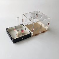 Fourmilière d'intérieur simple et tendance, multi-tailles, avec affichage des insectes, double nid interconnectable, zone d'élevage en sable et port d'alimentation par le haut