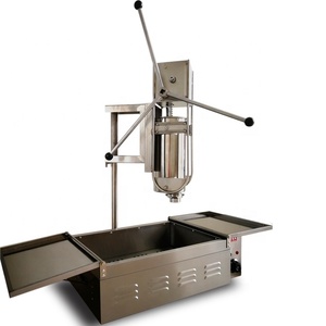 Máquina Manual de <span class=keywords><strong>Churros</strong></span> de Sobremesa 5L Churrera Española Molde Personalizable para <span class=keywords><strong>Churros</strong></span> de Flor Oferta Caliente 2021 - Product Image 3