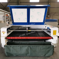 Machine de découpe laser CO2 LaserMen 1610 2016 pour tissus, cuir, textile, acrylique, 1600*1000mm, production à haute vitesse, directement de l'usine