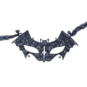 Mascarilla de encaje con ojos para mujer, negra, Sexy, veneciana, para Halloween, Carnaval, graduación, fiesta, decoraciones para fiesta - Product Image 2