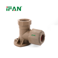 Raccords rapides PPR IFAN Factory OEM, raccords à emboîtement 20-63mm, coudes, tés, raccords de tuyauterie PPR