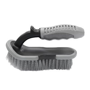 Accesorios de lavado de coches, cepillo de neumático de rueda de coche automotriz detallado, cepillo de detalles reutilizable, cepillos de limpieza de coche con mango de plástico - Product Image 4