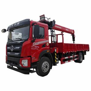 <span class=keywords><strong>Camion</strong></span> <span class=keywords><strong>grue</strong></span> Dongfeng 4X2 neuf et d'<span class=keywords><strong>occasion</strong></span> avec moteur Yuchai 10T, couple de levage élevé pour le transport de marchandises, composants principaux CLW - Product Image 1