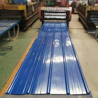 KS ASTM Standard Farbbeschichtetes Wellblech 0,12-0,13mm Vorlackierte Metall-Wellplatte Schweißen Industrie SASO