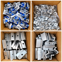 Accessoires de montage de modules photovoltaïques en aluminium sur mesure pour système de structure photovoltaïque
