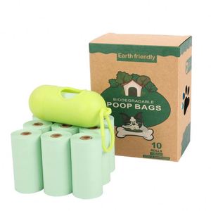 Custom Eco-Friendly Bio Degradable Dog Cornstarch Eco Friendly <b>Compostable</b> Biodegradable Poop <b>Bags</b> for Pet Poop - Product Image 5
