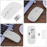 Mouse nirkabel pabrik Mouse Gaming komputer nirkabel untuk Laptop