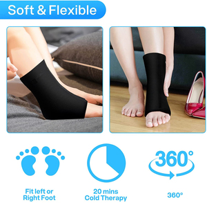 Sản phẩm bán chạy nhất 2025 tùy chỉnh tái sử dụng lạnh nén mắt cá chân chân băng gói bọc cho chấn thương - Product Image 2