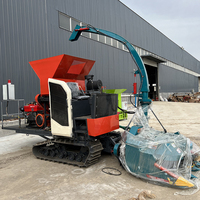 Moissonneuse de fourrage la plus populaire, petite mini-moissonneuse de fourrage pour l'herbe à vendre, moissonneuse d'ensilage pour tracteur à vendre