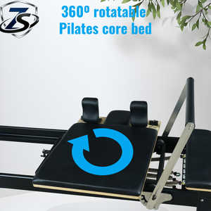 Equipo de Pilates Multifuncional de Alta Calidad para el Hogar, Ajustable y Giratorio <span class=keywords><strong>360</strong></span>°, Reformer de Pilates de Aleación de Aluminio Resistente - Product Image 2