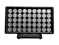 Foco LED RGBW con Modo Dimmer, 45x15w, Luz Estroboscópica Impermeable IP67, Proyector de Color para Escenarios y Edificios