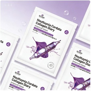 Mascarilla Facial Coreana de Hidrogel con Colágeno y Cica Verde, en Ampolla, de Microfibra, Antienvejecimiento, Cuidado de Poros, Calmante, Iluminadora, con Glicerina - Product Image 4