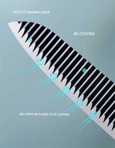 Konoll ชุดมีดกล่องมีดสีดำ,มีดพร้อมรหัสสีไม่ติดและใบมีดคมพิเศษ <span class=keywords><strong>EVERRICH</strong></span> - Product Image 6