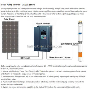 To AC 320-800VDC <b>Solar</b> Water <b>Pump</b> 0.75-5.5kw 3 Ph Variable Frequency Drive Nominal Voltage 220V <b>Solar</b> VFD <b>Pump</b> Drive HL710 Singl - Product Image 5