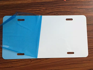 Placa de Matrícula de Plástico Personalizada por Sublimación de 6''*12'' con Acabado en Relieve para Jeep <span class=keywords><strong>Renegade</strong></span>, Venta al Por Mayor - Product Image 2