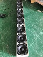 Équipement audio, enceinte colonne 9*3,5 pouces 600W + amplificateur DSP 1000W+1100W 15 pouces, subwoofer, système actif, étanche