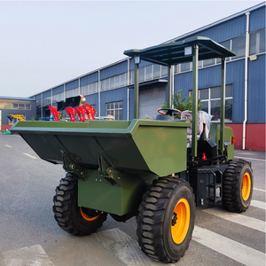 Camion benne avant de 2 tonnes avec benne à angle variable pour le remplissage de sable de plage et la restauration des dunes - Product Image 4