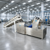 Ligne de production de nouilles instantanées non frites entièrement automatique, motorisée, haute capacité, entièrement personnalisable
