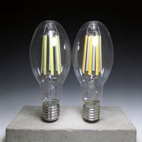 Ampoule à filament LED 30W 50W E40 E39 ED90 Verre Lumière du jour 6000K AC 110-130V 220-240V