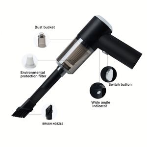 Aspirateur à main portable sec et humide 12 volts pour voiture - Product Image 4