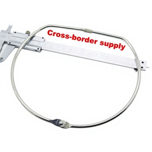 YIWANG Wholesale 8 Inch Metal D Shaped Screw Lock Book <b>Binder</b> <b>Rings</b> Key <b>Ring</b> - Product Image 1