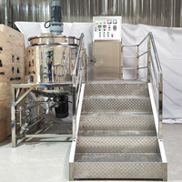 Machine à mélanger le savon liquide et le shampoing en acier inoxydable de haute qualité avec pompe et moteur, capacité de 500 L