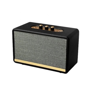 Altavoz <span class=keywords><strong>Bluetooth</strong></span> Inalámbrico Portátil con Diseño Retro de Madera para Escritorio M18, <span class=keywords><strong>Precio</strong></span> de Fábrica al por Mayor, Regalo Navideño - Product Image 6