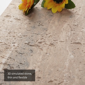 Địa chất <span class=keywords><strong>Strata</strong></span> linh hoạt Panel Tường Trái Đất lớp kết thúc cho biệt thự sang trọng mặt tiền - Product Image 4