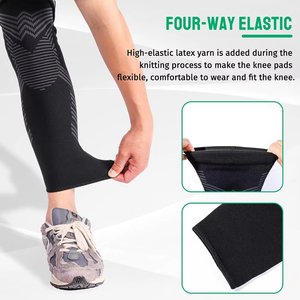 UV Full Long Leg Compression Sleeves Knee <strong>Brace</strong> Support for Running Basketball Cycling Workout Sports for Men and Women - Product Image 4