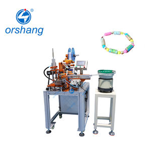 Orshang usine directe électrique automatique autocollant machine pour auto-adhésif jouet perlé étiquettes Cartons-creux perle Bracelet PLC - Product Image 3