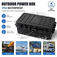 Boîte électrique étanche pour extérieur IP65, boîte de protection pour rallonge et prise, boîtier de connexion de câble résistant aux intempéries