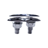 Cleat escamotable en acier inoxydable 316 pour bateau, kayak, canot pneumatique, yacht, matériel de bateau, 6 pouces