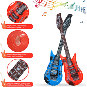 مخصص PVC عرض ساخن جيتار إعلاني قابل للنفخ يستخدم لتزيين الحفلات - Product Image 4