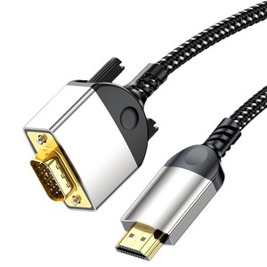 Кабель-адаптер 1080P HDTV-<span class=keywords><strong>VGA</strong></span> с фиксирующими винтами, видеокабель HDTV (штекер) - <span class=keywords><strong>VGA</strong></span> (штекер) для ПК, ноутбука, проектора, телевизора, ТВ-приставки - Product Image 5